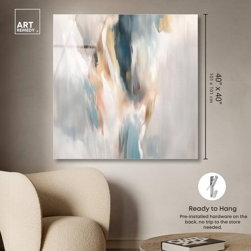Gilded Gorge II Acrylic by Art Remedy, Ready to Hang