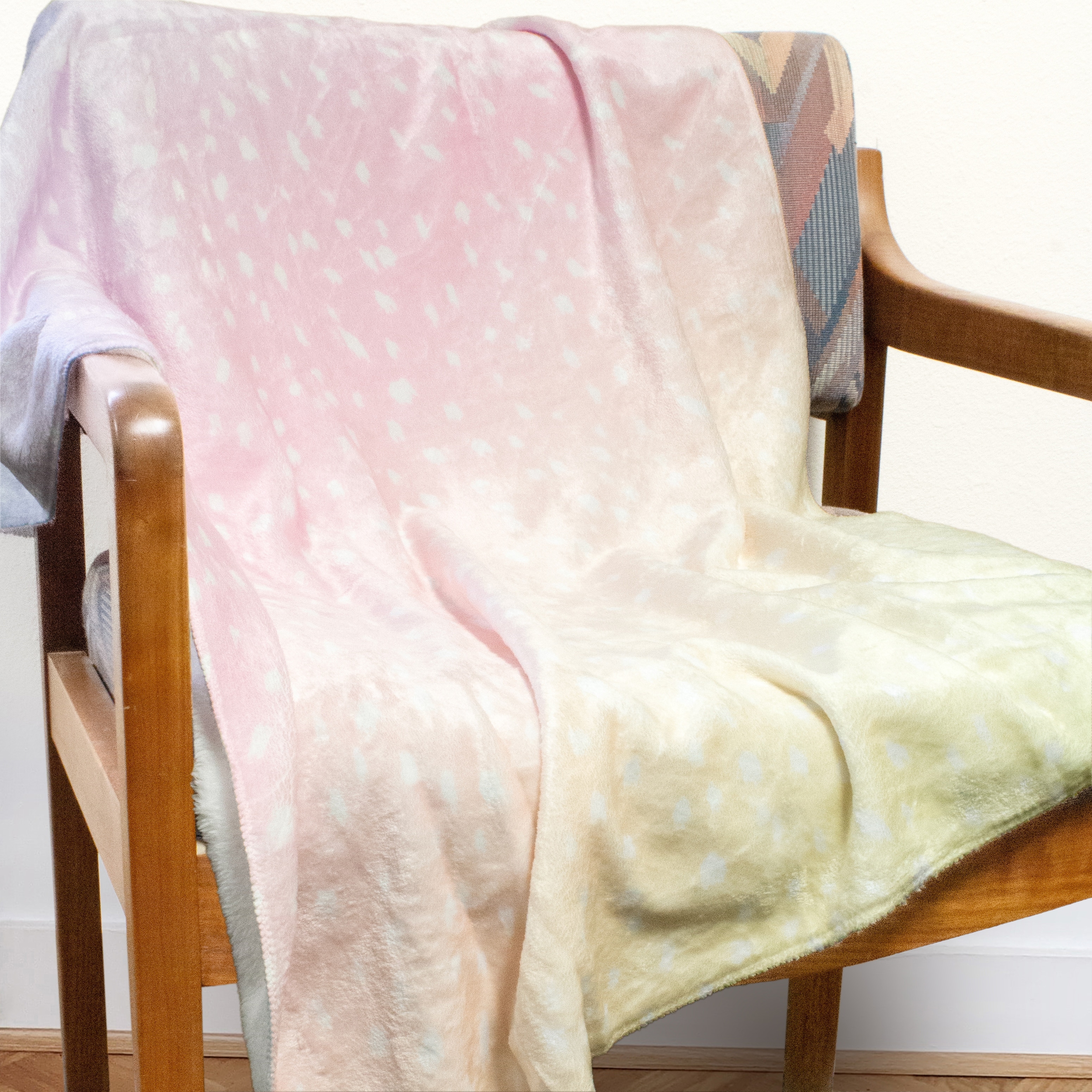 Deer Print Throw Blanket-image