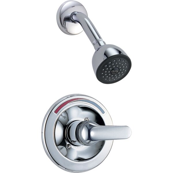 Delta T13291 Single Handle Monitor Shower Valve Only Delta T13291 Single Handle Monitor Shower Valve Only Trim With Pressure Balance Cartridge Amp
