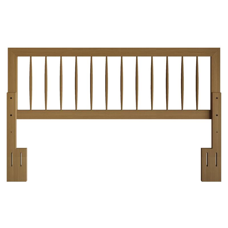 CraftPorch Rustic Wooden Headboard