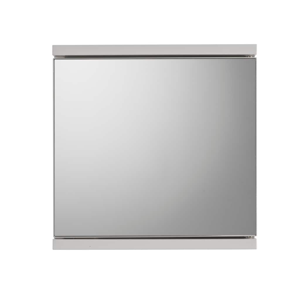 Croydex Simplicity Self-Assembly 1 Door Mirrored Compact Bathroom Cabinet (11.81 x 11.81in)