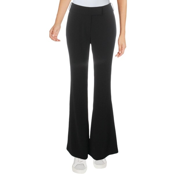 mid rise black pants