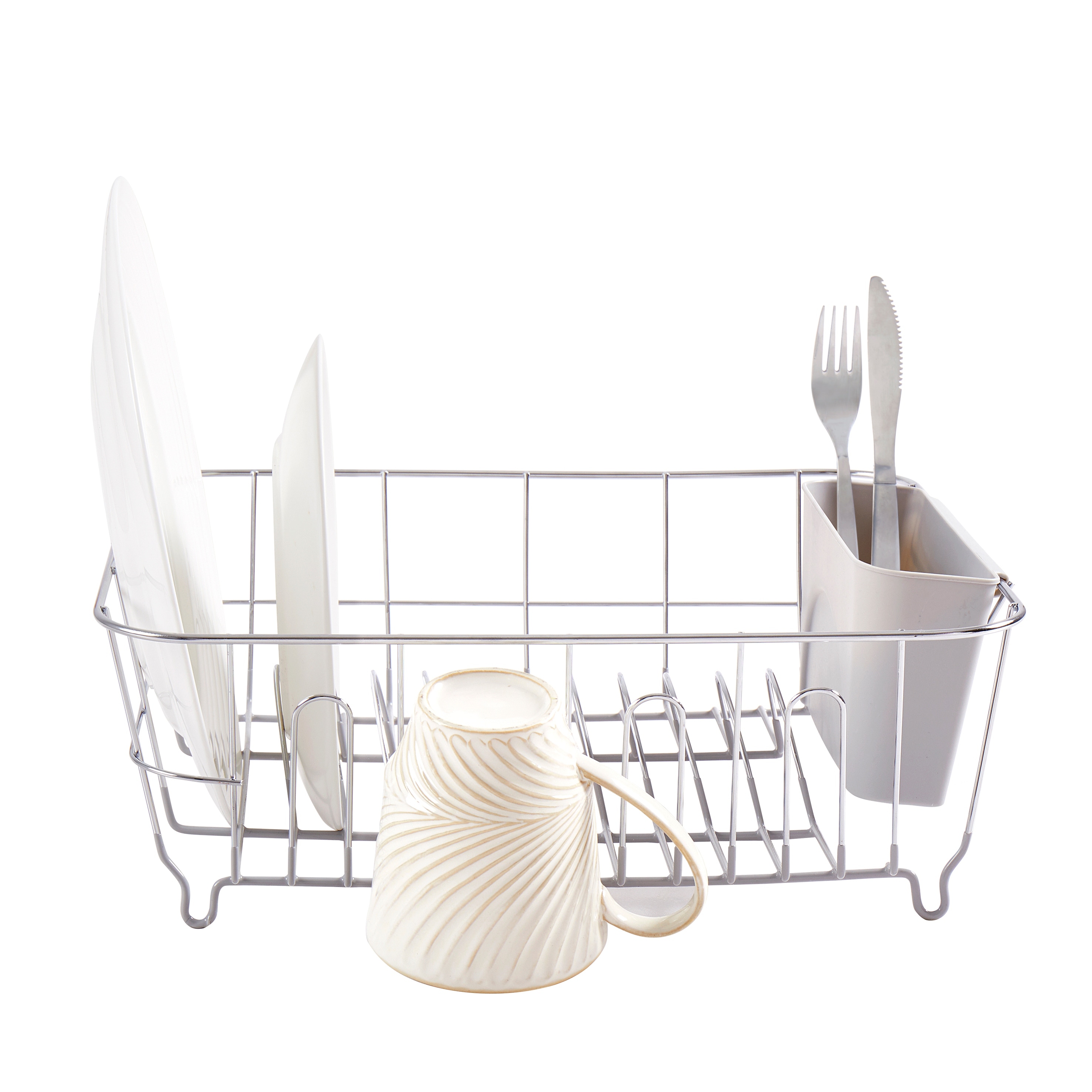 Sweet Home Chrome Plated Steel 2-Piece Mini Dish Set  -image