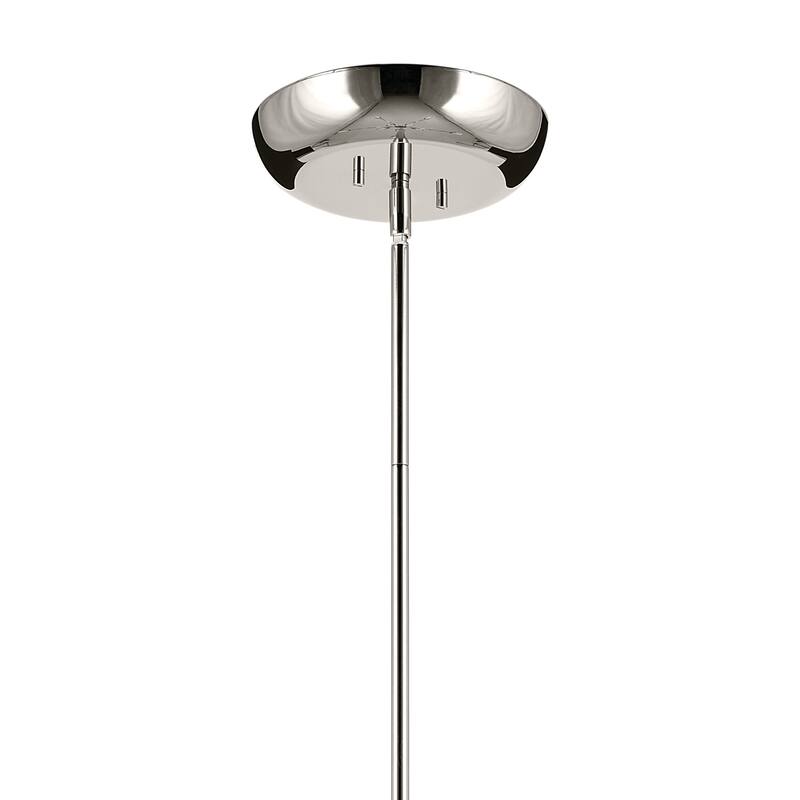 Moraine 30 Inch LED 10 Light 2-Tier Chandelier in Polished Nickel