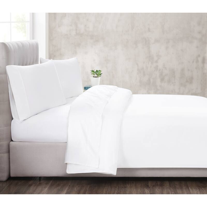 Christian Siriano NY® 300TC Cotton Sateen 4 Piece Sheet Set