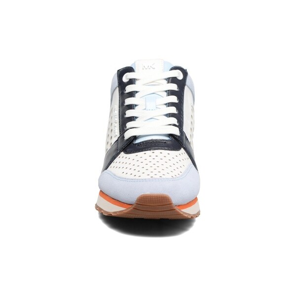 michael kors leather tennis shoes