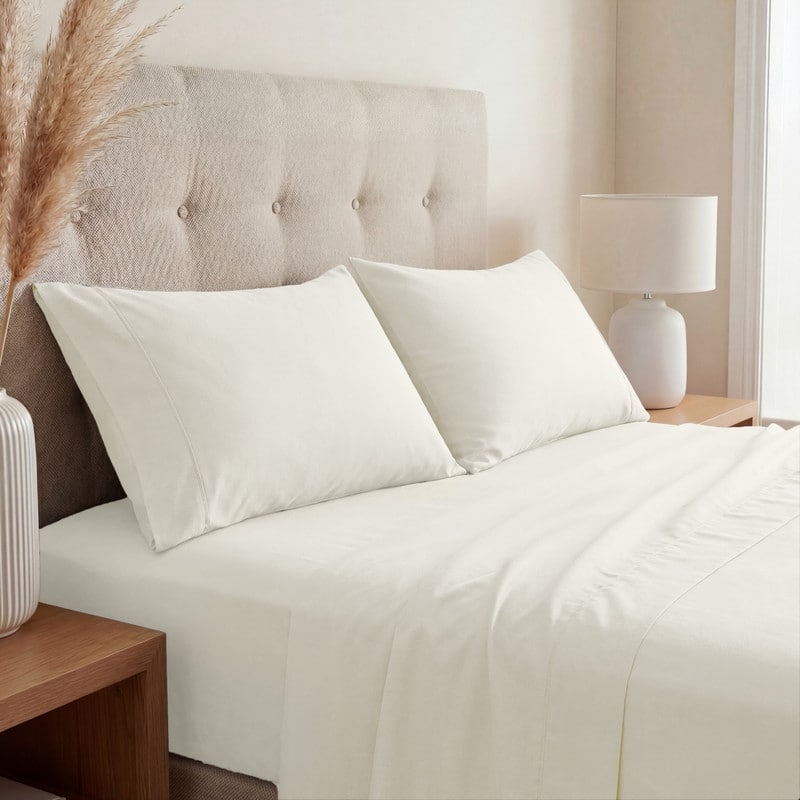 Superior 800 Thread Count Cotton Blend Sheet Set - California King - Ivory