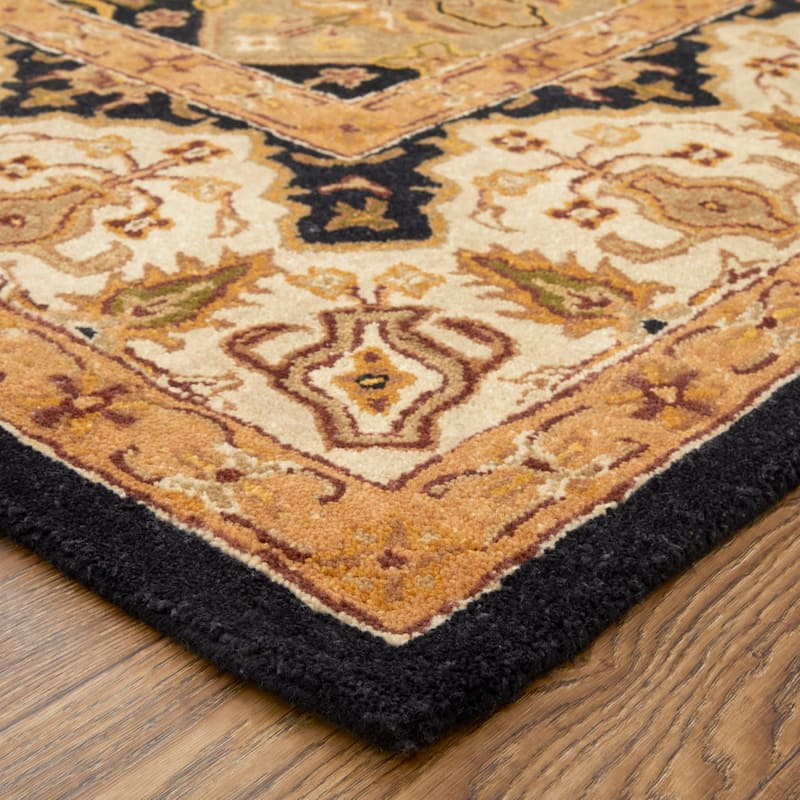 Grand Bazaar Oleg Hand Tufted Diamond Traditional Area Rug