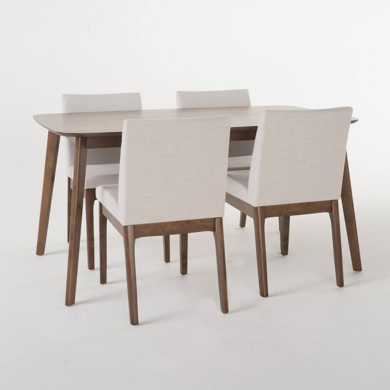 Christopher Knight Home Fabrizio Mid-Century Modern 5-piece Dining Set