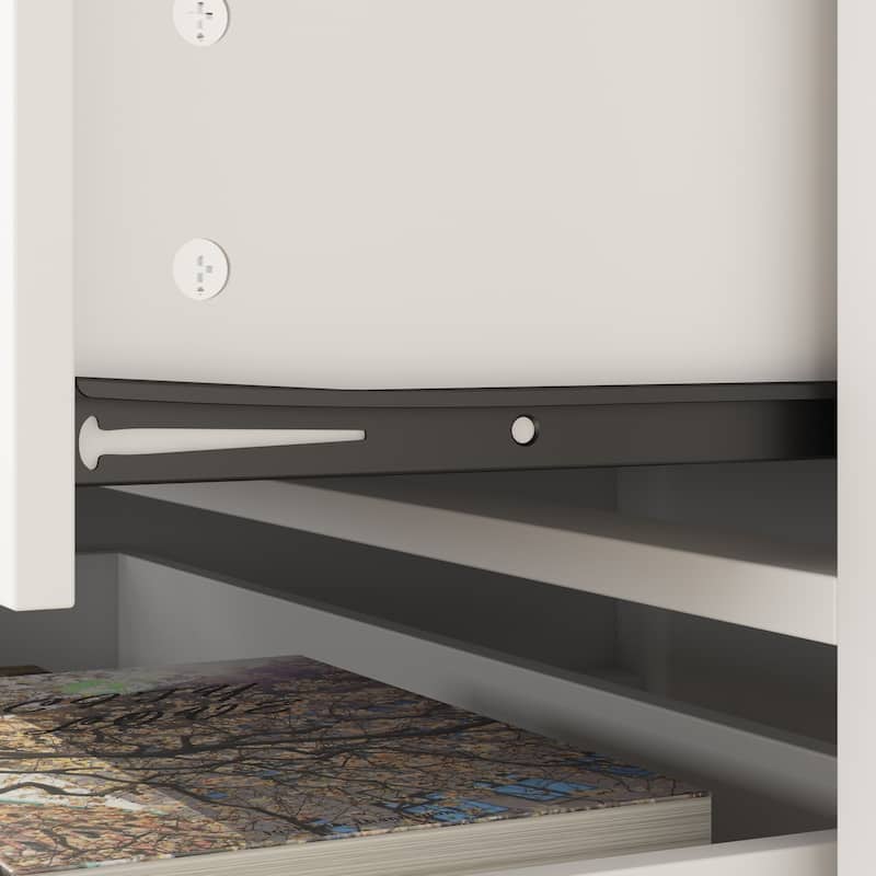 Modern Dresser with 6 Drawers Wood Chest of Storage Dressers Organizer