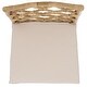 preview thumbnail 5 of 12, SAFAVIEH Haru Rattan Dining Chair Set of 2, Fully Assembled - 23"W x 19"D x 37"H