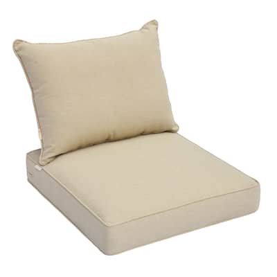XIZZI Outdoor Seat Back Cushion Set Plush Comfort for Patio Furniture