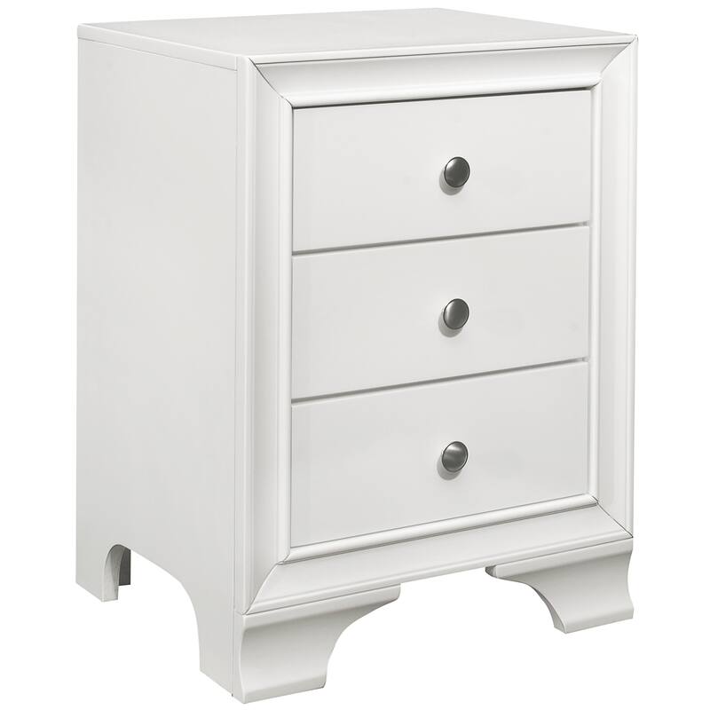 Cicero Nightstand - White
