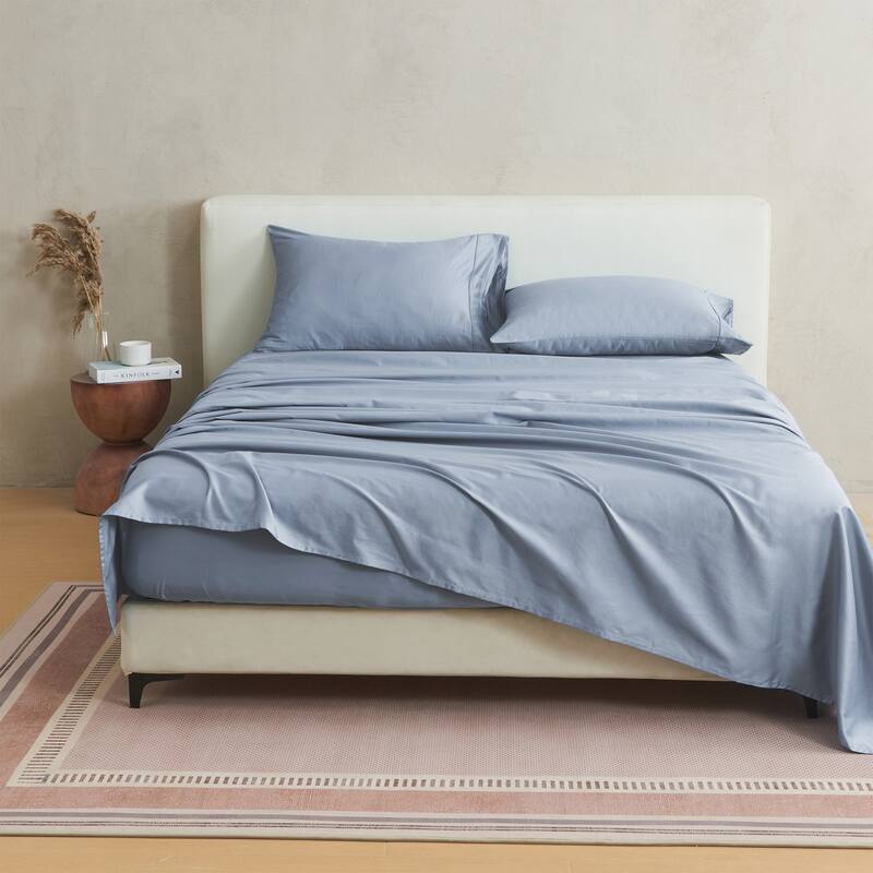 Linery & Co. 100% Cotton Sateen Sheet Set