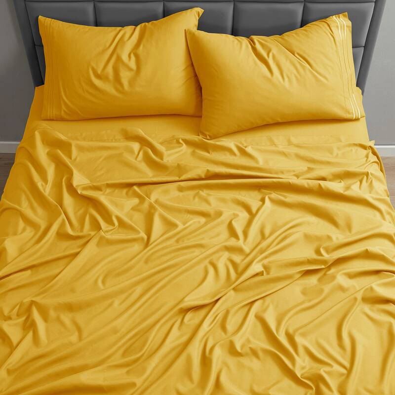 Clara Clark Premium 1800 Series Ultra-soft Deep Pocket Bed Sheet Set