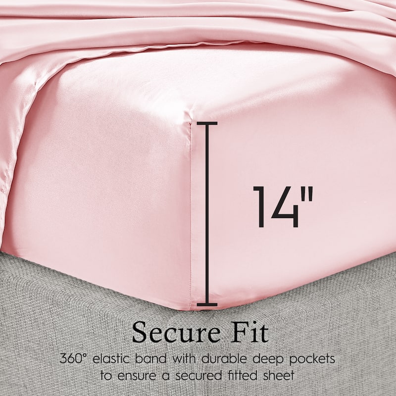 Juliette LeBlanc New York Silky Satin Sheet Sets