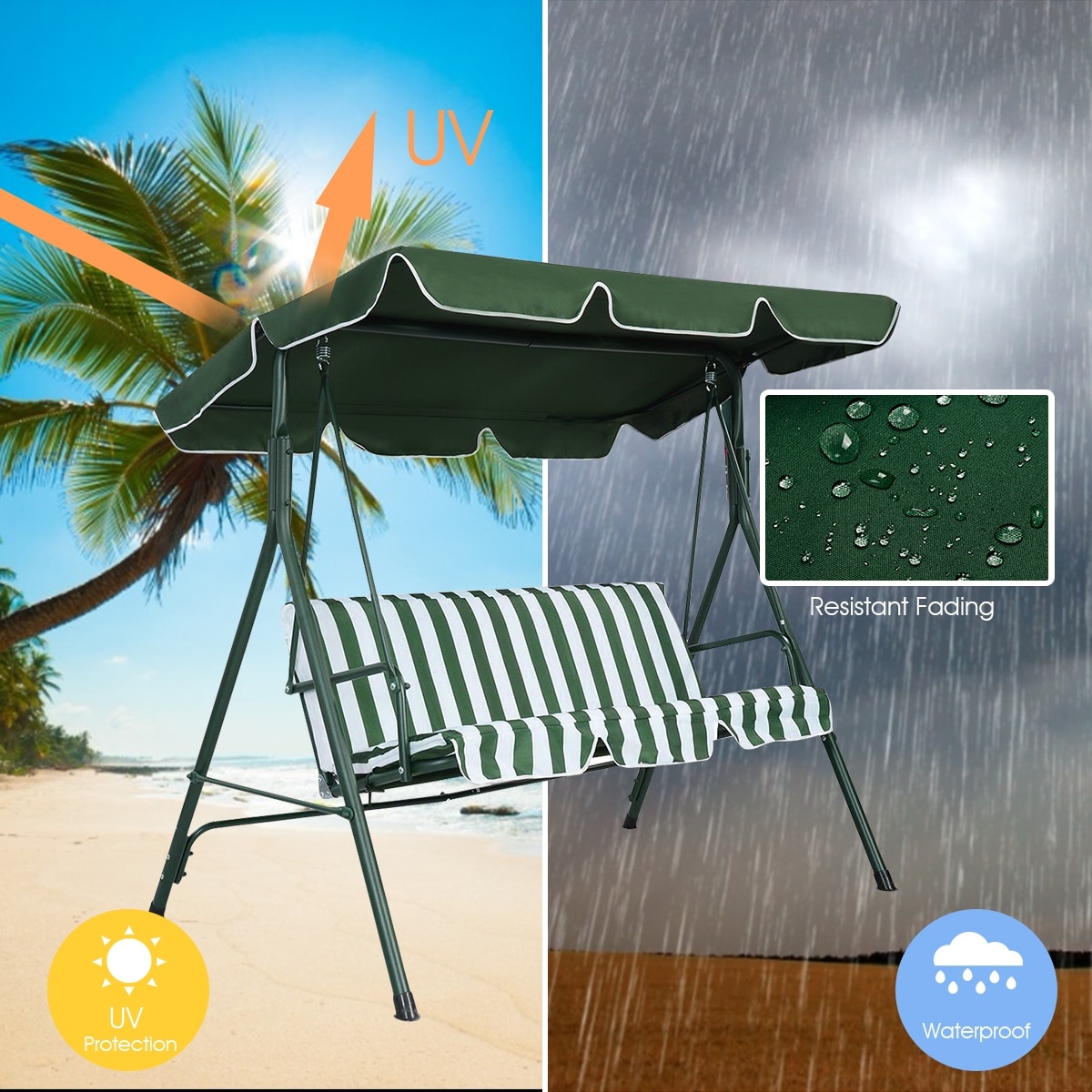 Costway swing top cover deals
