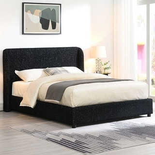 Furniture of America Colleen Modern OEKO TEX Chenille Fabric Kids Platform Bed