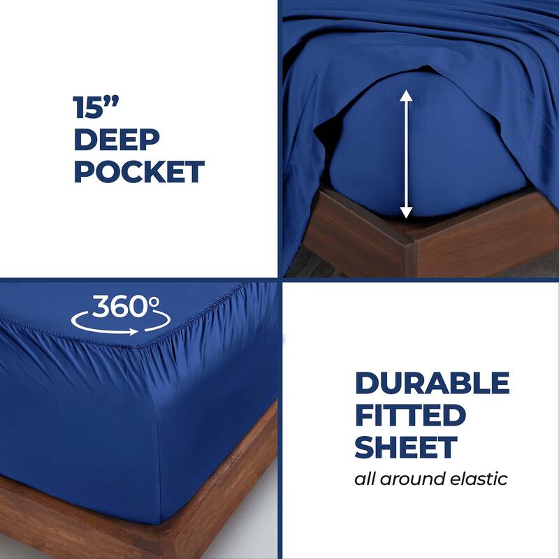 Superior Modal From Beechwood 300 Thread Count Deep Pocket or Extra Deep Pocket Sheet Set