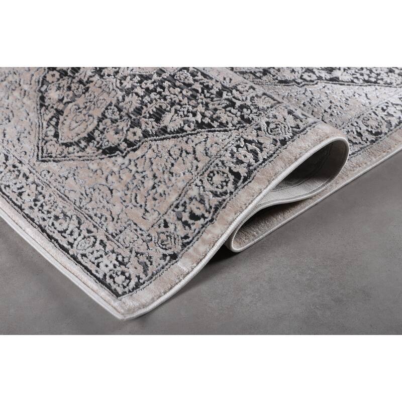 Ray Collection Modern Abstract Oriental Area Rug