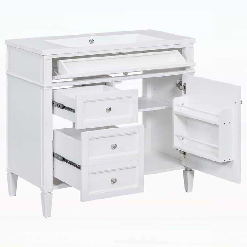 36'' Bathroom Vanity with Top Sink