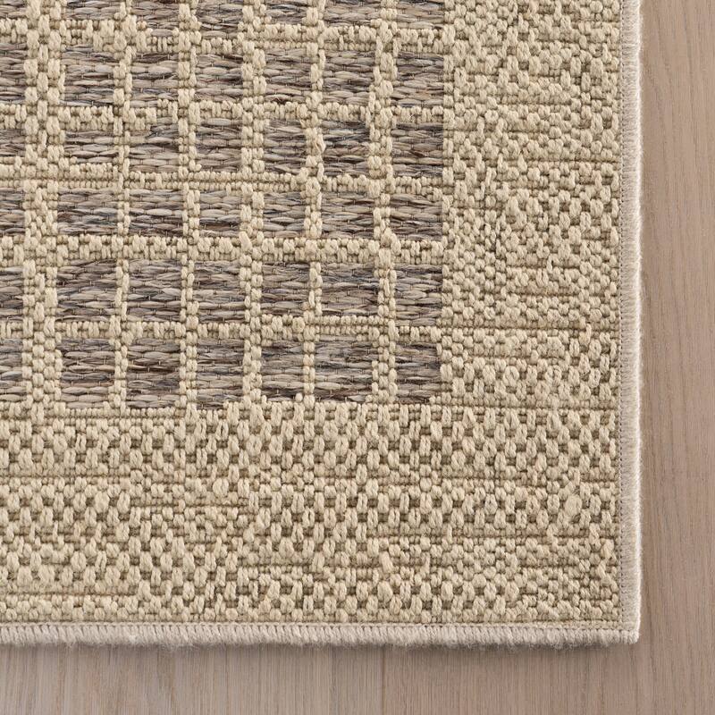 Nuloom Caelistra Modern Checkered Rug