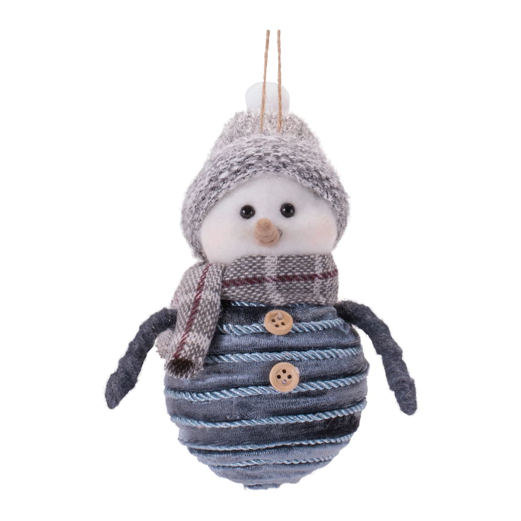 Snowman Ornaments (Set of 6)