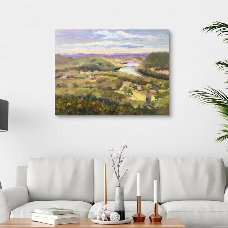 The Delaware by Jennifer Stottle Taylor Canvas Art Print