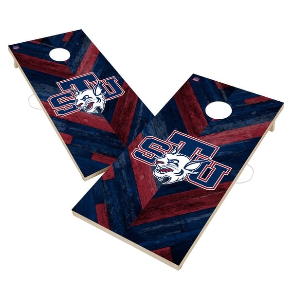 slide 2 of 6, St. Thomas University Bobcats Cornhole Board Set 16 Years and Up