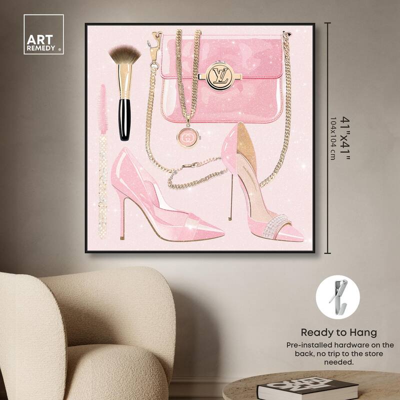 Her Favorite Choices Canvas by Art Remedy