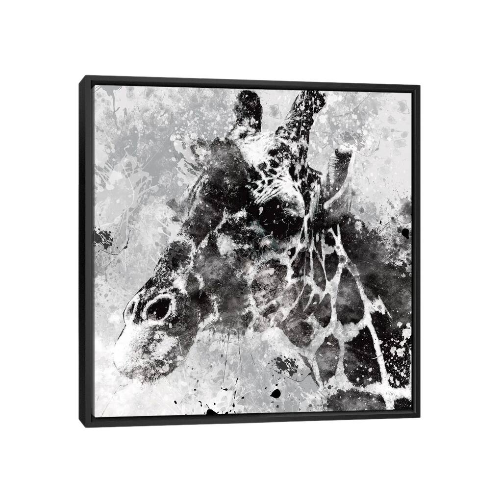 iCanvas "Giraffe" by Carol Robinson Framed Canvas Print