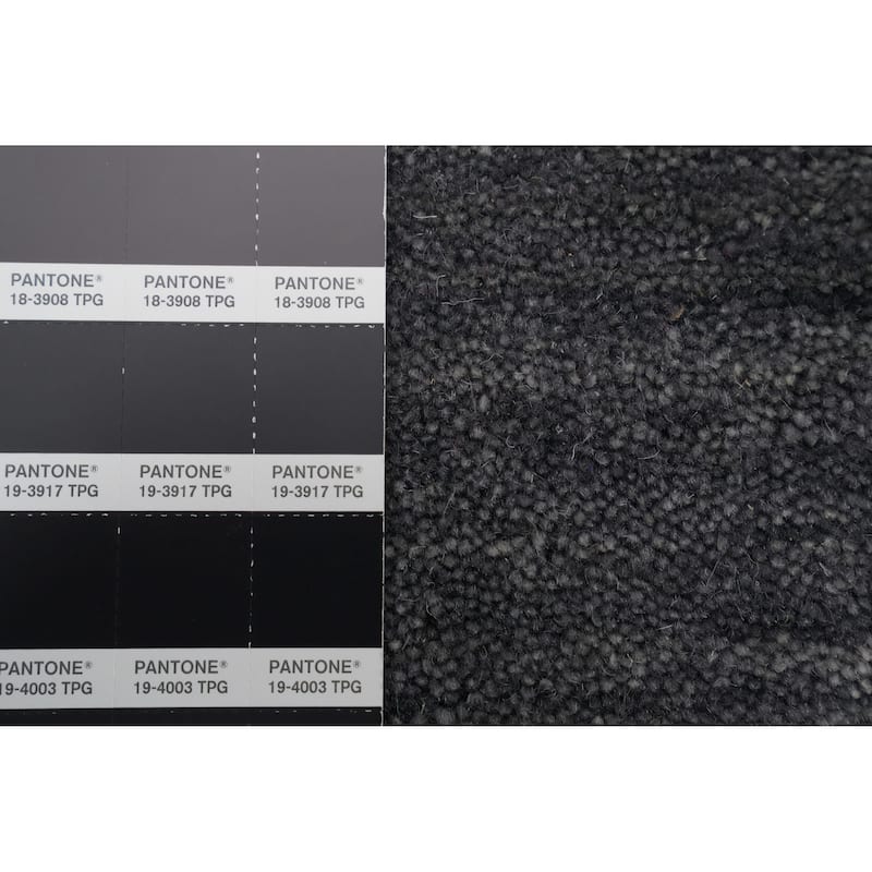 Hand Knotted Oriental 100% Wool Carpet Tribal Animal Pictorial Greys & Charcoal Gabbeh Area Rug - 9' 9'' X 10' 2''