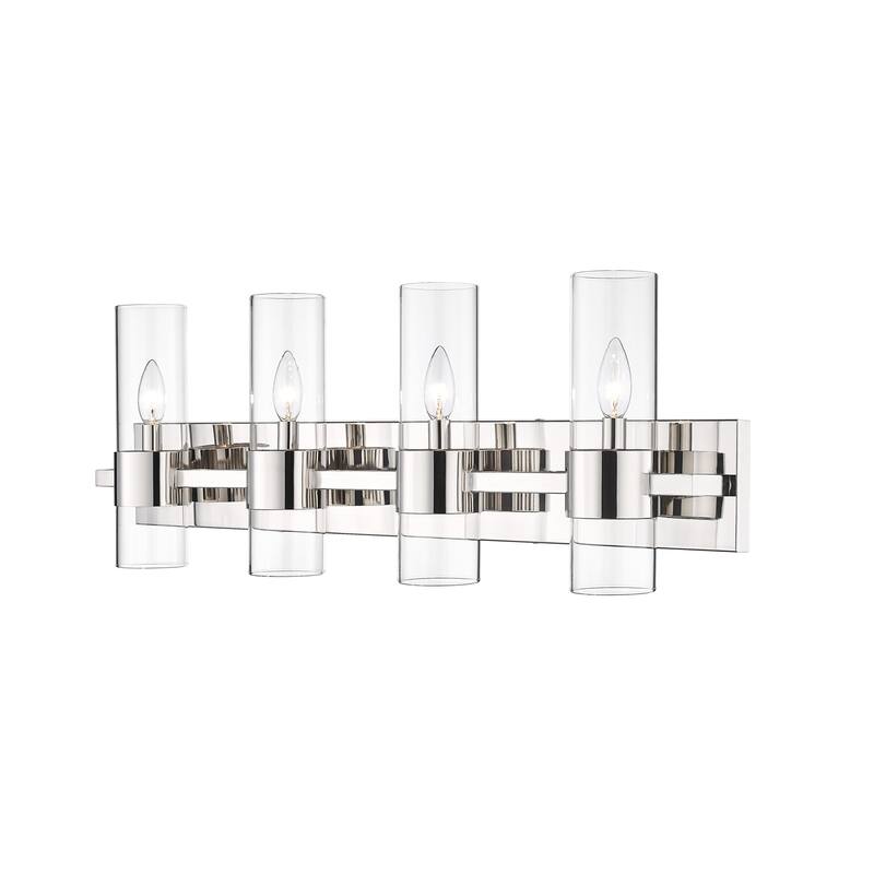 Z-Lite 343-4V Lawson 4 Light 32" Wide Vanity Strip - Polished Nickel