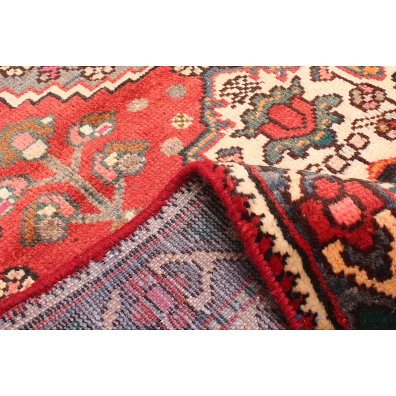 ECARPETGALLERY Hand-knotted Konya Anatolian Red Wool Rug - 3'9 x 8'10