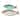Certified International Something Fishy 2 Piece 3-D Fish Platter Set - 17.00"L x 5.75"W x 1.50"H