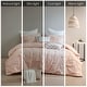 preview thumbnail 4 of 9, The Curated Nomad Jessie Blush Cotton 3-piece Comforter Set