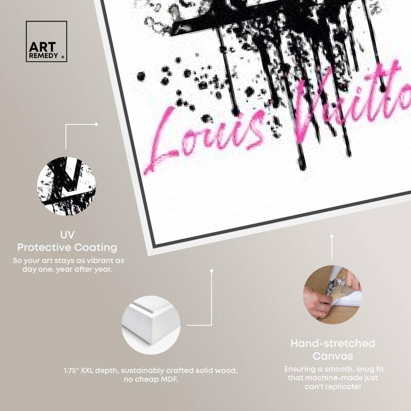 Doll Memories - Louis Drip Canvas by Art Remedy