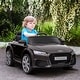 preview thumbnail 7 of 10, 6V Audi TT RS Kids Electric Ride On Toy Car with Parent Remote Control, USB, Lights, for Realistic Driving Fun