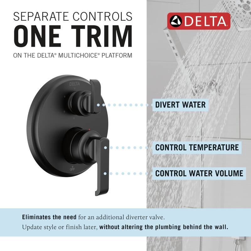 Delta T24989 Tetra 14 Series Pressure Balanced Valve Trim with