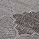 preview thumbnail 5 of 5, LOOM & LUXE Collection White/Grey/Trellis Indoor/Outdoor Area Rug