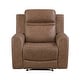 preview thumbnail 17 of 25, Elara 38" Microfiber Manual Reclining Chair with Tab Pull Motion