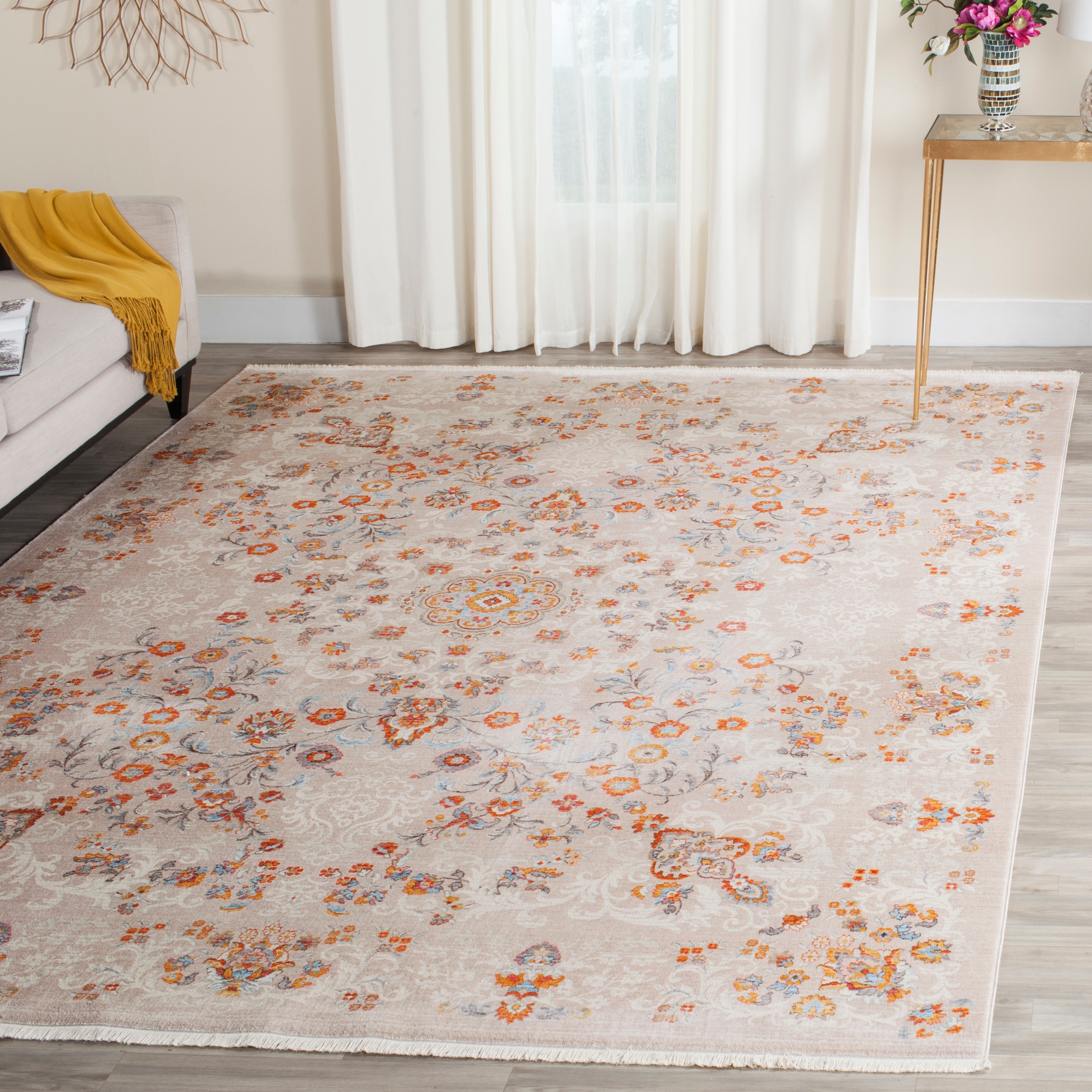 SAFAVIEH Vintage Boho Persian Elnora Oriental Polyester Rug with