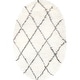 preview thumbnail 15 of 14, Nuloom Handmade Moroccan Trellis Wool Shag Rug
