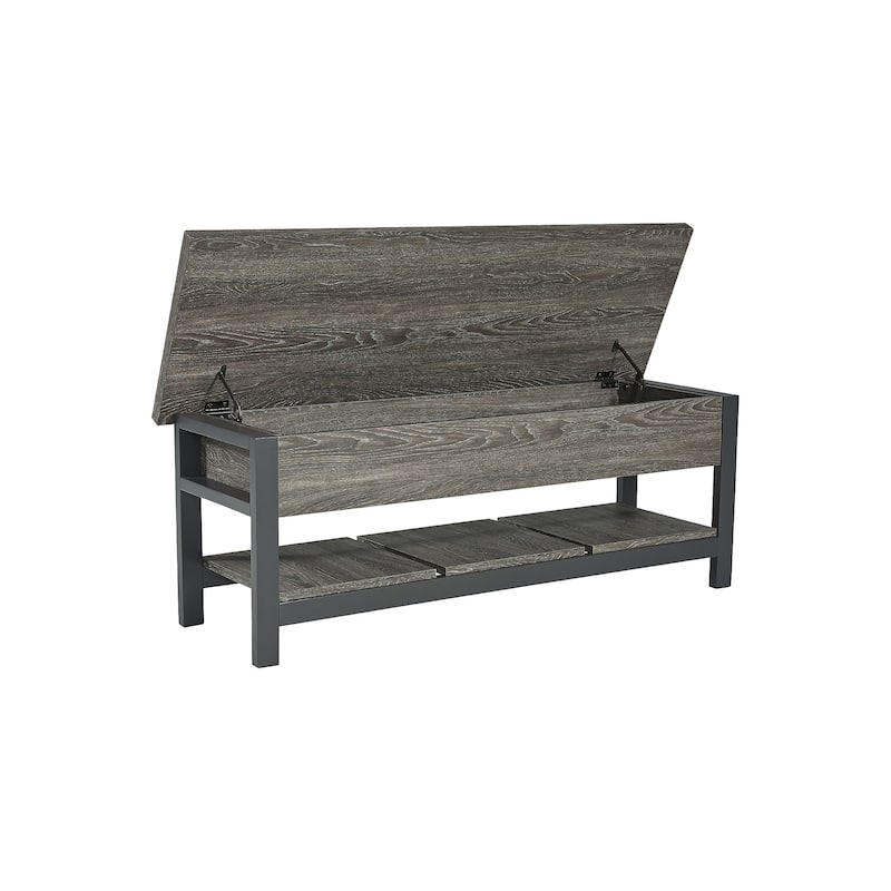Signature Design by Ashley Rhyson Storage Bench - 48"W x 16"D x 18"H