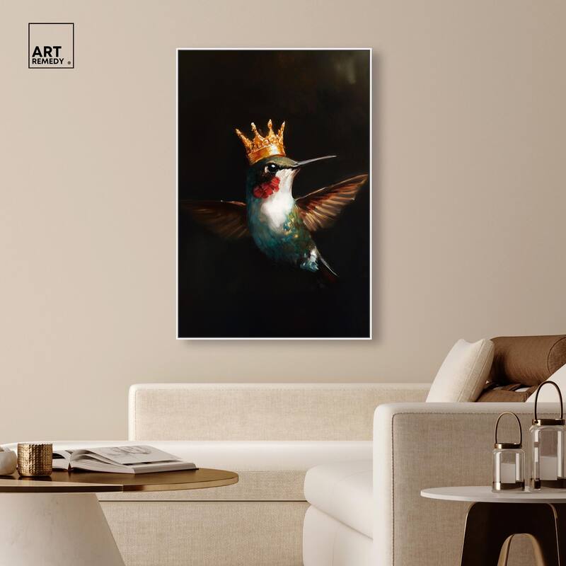 Royal Bird I Canvas by Art Remedy