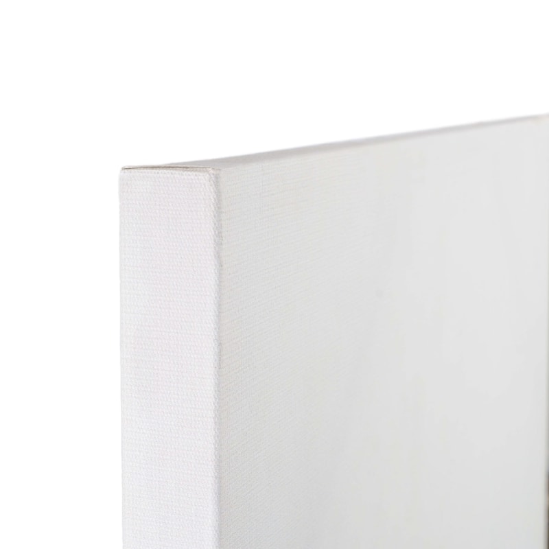 American Art Decor Double-Sided Canvas Room Divider, 4 Panels, 70" H x 63" L