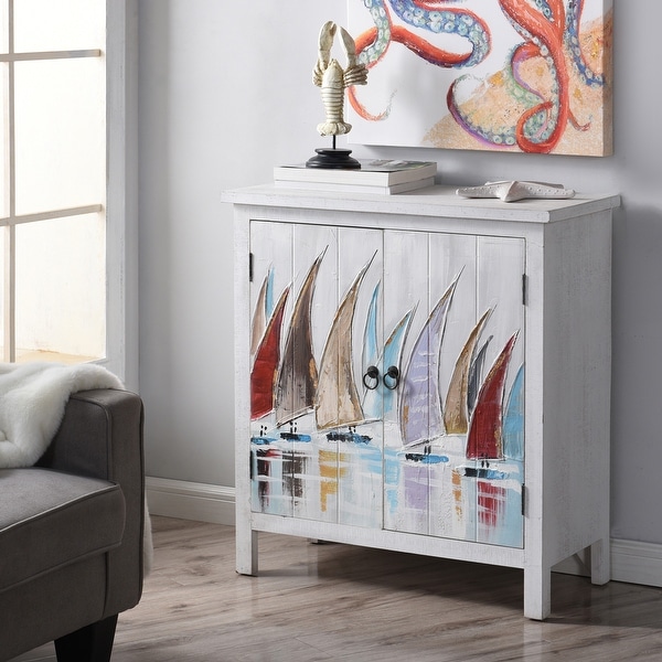 Coastal on sale accent cabinet