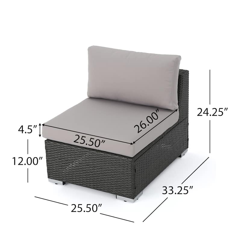 Santa Rosa Outdoor 7-piece Sectional Sofa by Christopher Knight Home