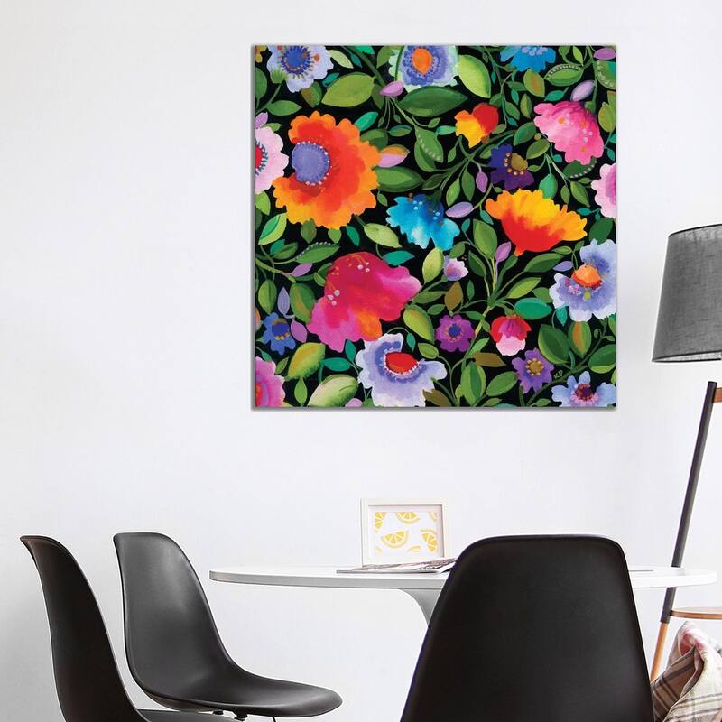 iCanvas "India Garden I" by Kim Parker Canvas Print - 37x37x1.5