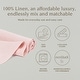 preview thumbnail 35 of 47, over&back Washed 100% Linen Table Runner - Machine Washable